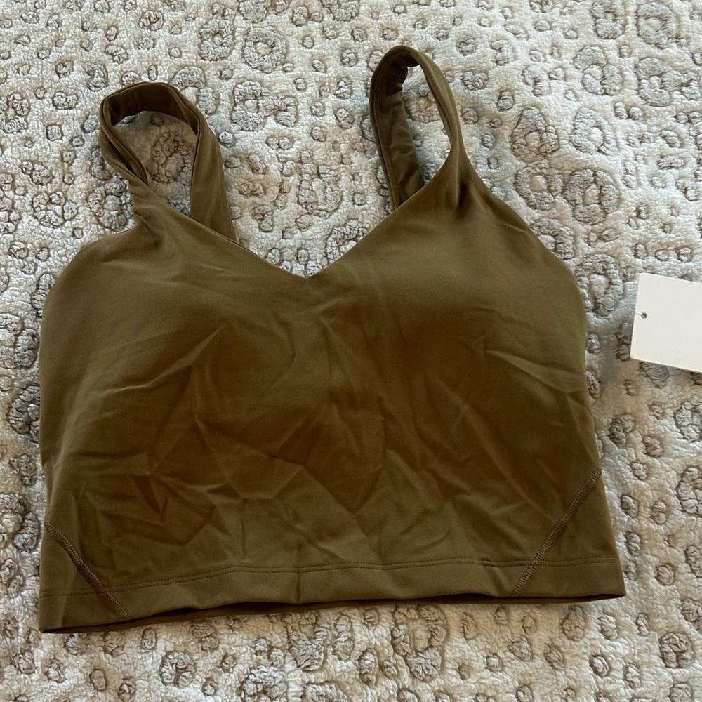 lululemon athletica Olive Tank Top